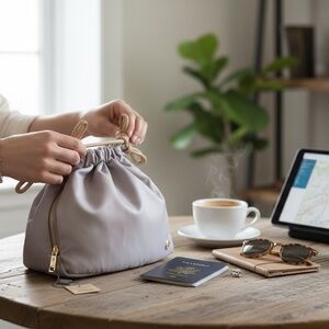 BearPaw Soft Beige Mini Bag